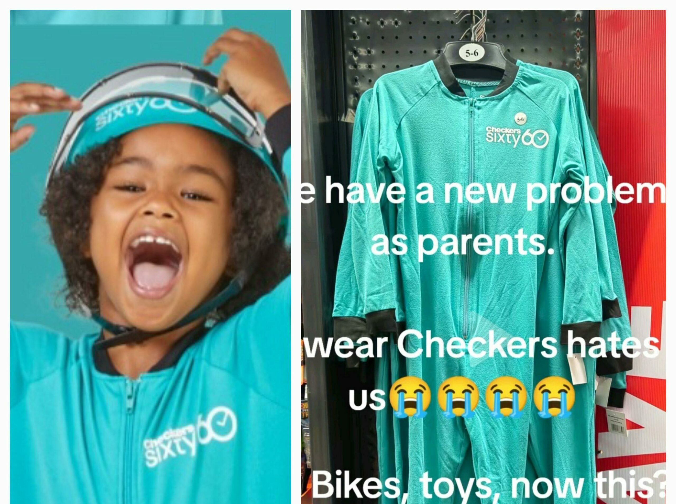 Doing too much? Checkers introduces Sixty60 onesies for kids | Bona ...