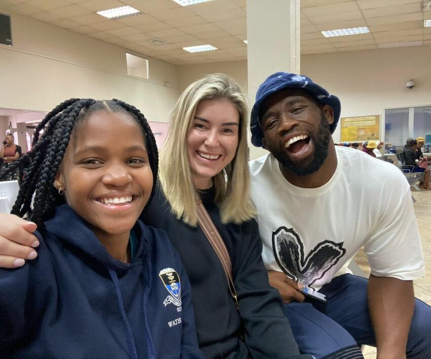 Siya Kolisi and sister Liphelo share fun TikTok challenge | Bona Magazine