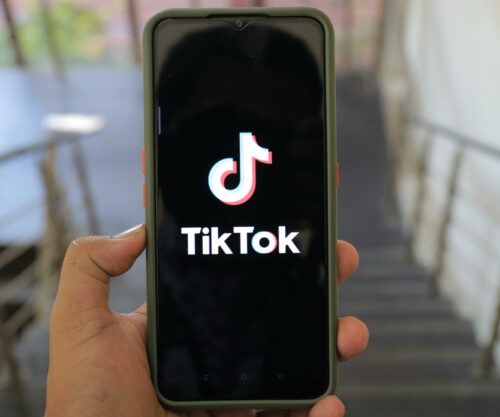 Tik tok logo phone